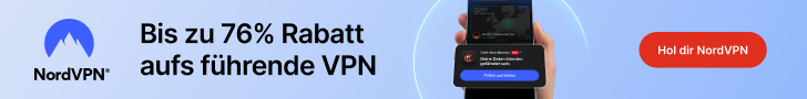 NordVPN – Bis zu 76% Rabatt aufs führende VPN